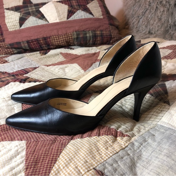 Tahari • Coco D’Orsay Style Leather Pump 10M - Picture 4 of 15